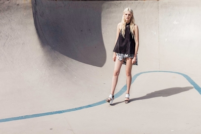 Leila Goldkuhl
Photo: Alistair Nicholls
For Finders Keepers the Label: Point Break Collection
