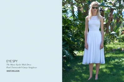 Leila Goldkuhl
For: Rebecca Taylor Spring Summer 2015 Lookbook
