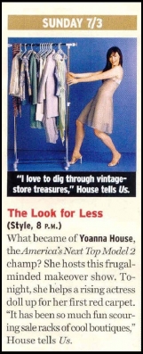 Yoanna House
For: The Look For Less
