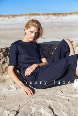 Leila Goldkuhl
For: Theory Luxe S/S 2016
