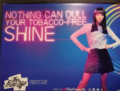 Isis King
For: Tobacco Free
