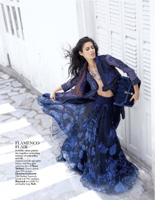 Jaslene Gonzalez
Photo: Farrokh Chothia
For: Vogue India September 2012
