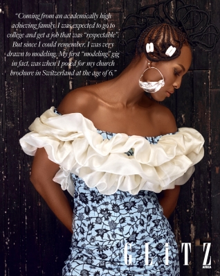 MamÃ© Adjei
Photo: Frozzen Second
For: Glitz  Africa, Issue 6
