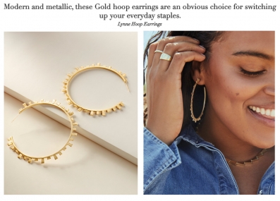 Yvonne Powless
For: Kendra Scott, Fall 2019 Collection
