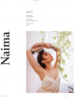 Naima Mora
Photo: Nesshell Rainford
For: Promo Magazine, August 2019
