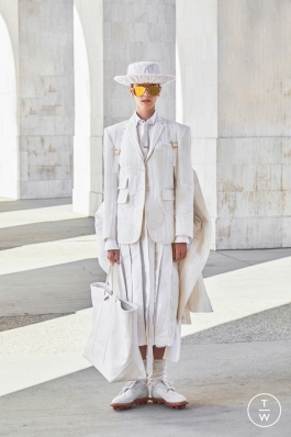 Leila Goldkuhl
For: Thom Browne, Spring Summer 2021 Collection
