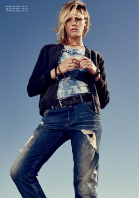 Leila Goldkuhl
For: Able Jeans, Spring 2015
Photo: Ryan Michael Kelly
