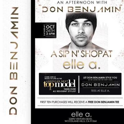 Don Benjamin
For: Elle A. Boutique
