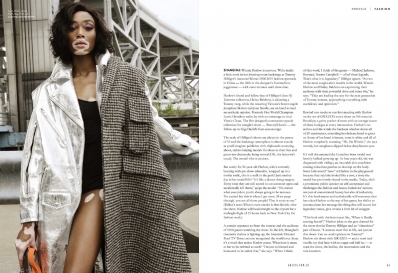 Chantelle Young
Photo: William Lords
For: Grazia Australia, Issue 4 "The Exploration Issue"

