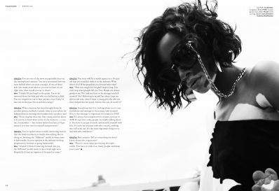 Chantelle Young
Photo: William Lords
For: Grazia Australia, Issue 4 "The Exploration Issue"
