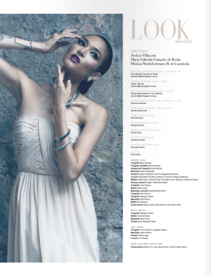 Naima Mora
For: Look Magazine Guatemala NÂ° XI
Photo: Edgar Alvarado
