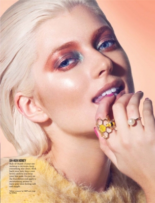 Sophie Sumner
For: Meg Magazine, December 2014
Photo: Melson Bolongaita
