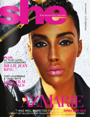 AzMarie Livingston
For: She Magazine, September 2013
Photo: Josef Jasso
