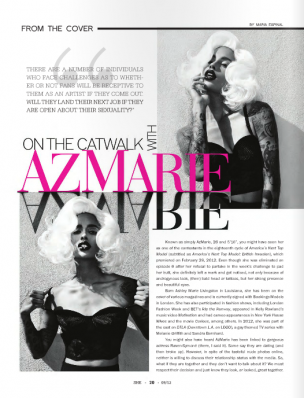 AzMarie Livingston
For: She Magazine, September 2013
Photo: Josef Jasso
