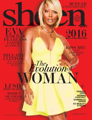 Eva Pigford
For: Sheen Magazine, January/February 2016
