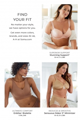 Kortnie Coles
For: Soma Intimates, January 2019 Catalog
