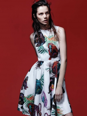 Brittani Kline
For: Sportmax Code, Spring/Summer 2015 Collection
Photo: Gregory Harris
