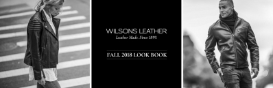Kristin Kagay
For: Wilsons Leather, Fall 2018 Lookbook
