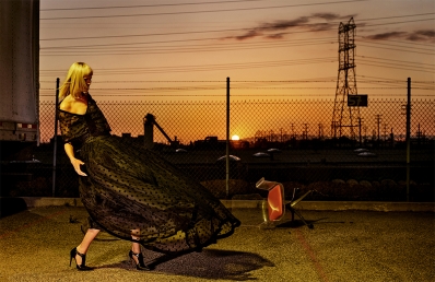 Leila Goldkuhl
Photo: Gregory Harris
For: "Carolina Herrera: 35 Years Of Fashion"
