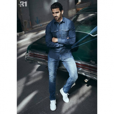 Nyle DiMarco
Photo: D. Picard Photography
For: "Simons Homme- Fall 2016 Denim"
