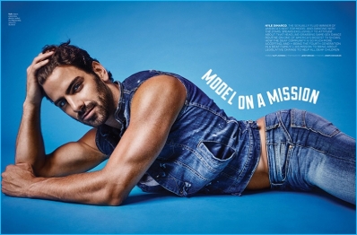 Nyle DiMarco
Photo: Jenny Brough
For: "Attitude Magazine- October 2016"
