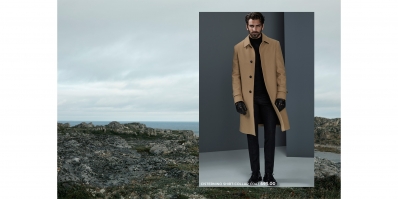 Nyle DiMarco
For: "Simons Homme Fall 2016 Coat Catalogue"
