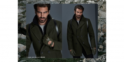 Nyle DiMarco
For: "Simons Homme Fall 2016 Coat Catalogue"
