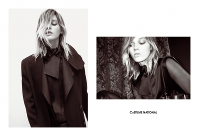 Leila Goldkhul 
Photo: Glen Luchford
For: Costume National FW 2015/16 Campaign

