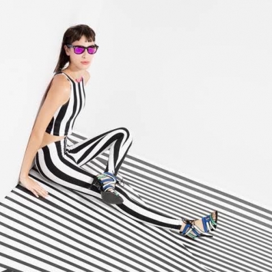 Margaux Brooke 
Photo: Adrian Nina
For: "Sunglass Hut -Start with the Shades: Pop of Color Edition- Campaign"
