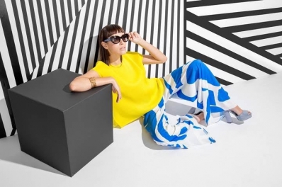 Margaux Brooke 
Photo: Adrian Nina
For: "Sunglass Hut -Start with the Shades: Pop of Color Edition- Campaign"
