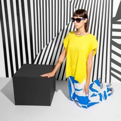 Margaux Brooke 
Photo: Adrian Nina
For: "Sunglass Hut -Start with the Shades: Pop of Color Edition- Campaign"
