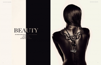 Aminat Ayinde 
Photo: Ade Okelarin
For: Dark Beauty Magazine, Issue 47
