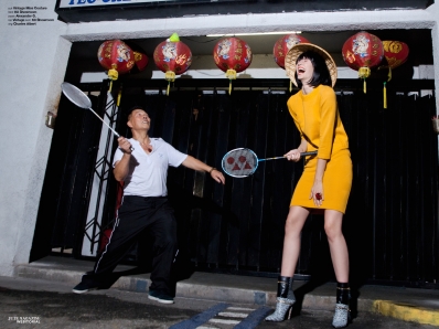 Jourdan Miller 
Photo: Matt Borkowski & Jessica Velazquez
For: "Jute Magazine Online- Chinatown Girl"
